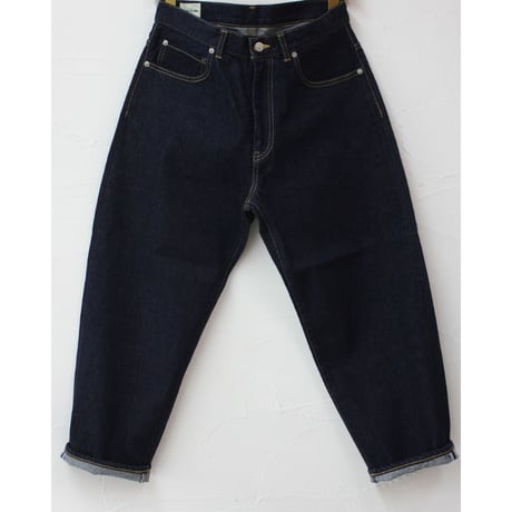 **またまたまた再入荷** sasanqua by trees  Loose Tapered Denim ルーズテーパードデニム　#one wash 【送料無料】