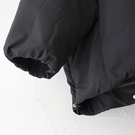 miffew ミフュー no coller over down jacket ノーカラーオーバーダウンジャケット　#black , beige , ecru