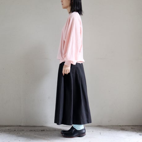 **2026春夏分到着** TRAVAIL MANUEL トラバイユマニュアル　コンパクトウェザータックフレアスカート
