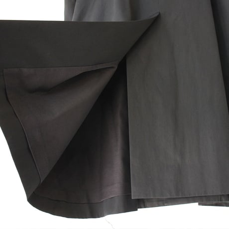 atelier naruse アトリエナルセ 　コットンスタンドカラーコート cotton stand collar coat #ブラック　【送料無料】
