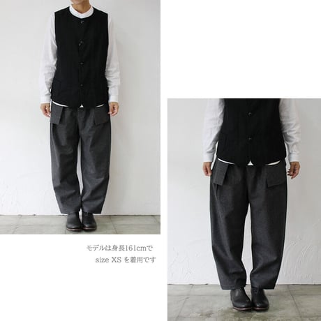 ASEEDONCLOUD アシードンクラウド Wedding Loden Spriggan Trousers #Dark Grey【送料無料】