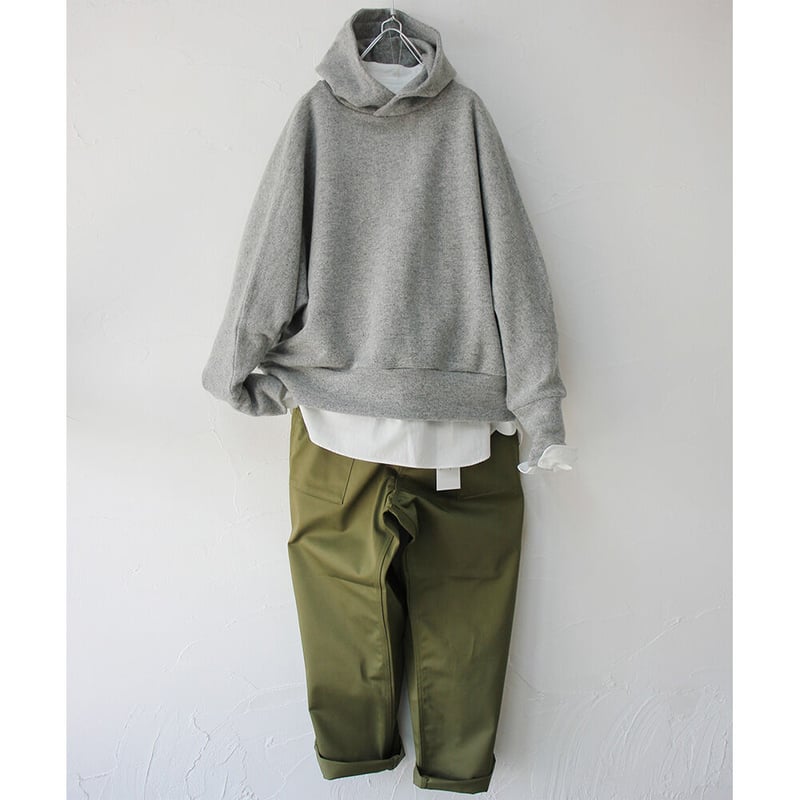 リネンヤ　Linenya　ドルマンパーカー またまた再入荷** Linenya リネンヤ ウールドルマンパーカー