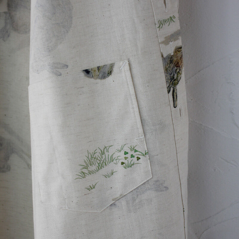 ASEEDONCLOUD 野うさぎ柄シャツ 2021S/S 【公式通販】