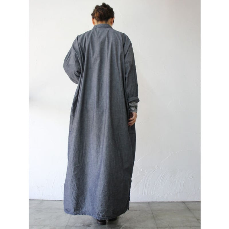 ホームスパン homspun シャツワンピース またまた再入荷** homspun ホームスパン ライトオンス