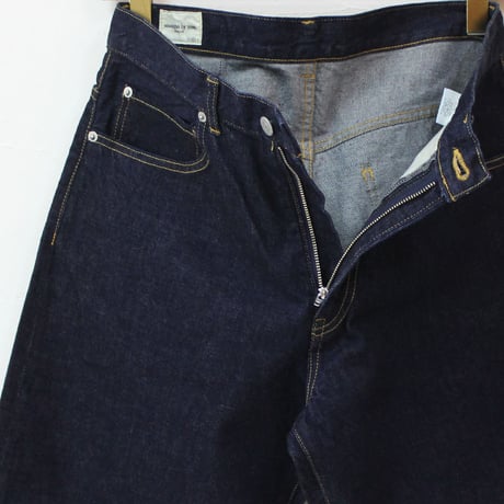 **またまたまた再入荷** sasanqua by trees  Loose Tapered Denim ルーズテーパードデニム　#one wash 【送料無料】