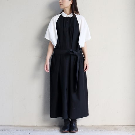 ASEEDONCLOUD アシードンクラウド　Travelers aging cloth Market shirts coat #black