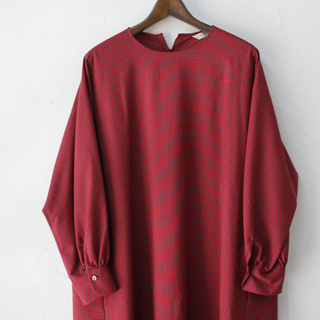 atelier naruse アトリエナルセ　テックウール ロングワンピース｜tech wool long one-piece
