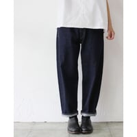 **またまたまた再入荷** sasanqua by trees  Loose Tapered Denim ルーズテーパードデニム　#one wash 【送料無料】