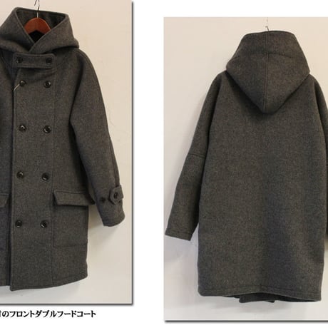 FUNSET OF ART ファンセットオブアート モッサウールLIBREフードコート　♯グレー　【送料無料】