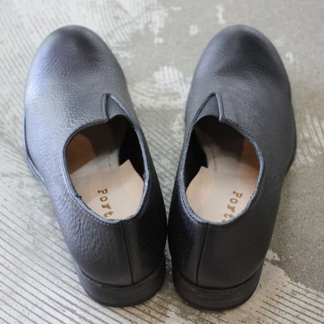**再入荷** PORTAILLE ポルタユ　F05 slipon スリッポン　TOSCANO VOLANATO　　#black 【送料無料】