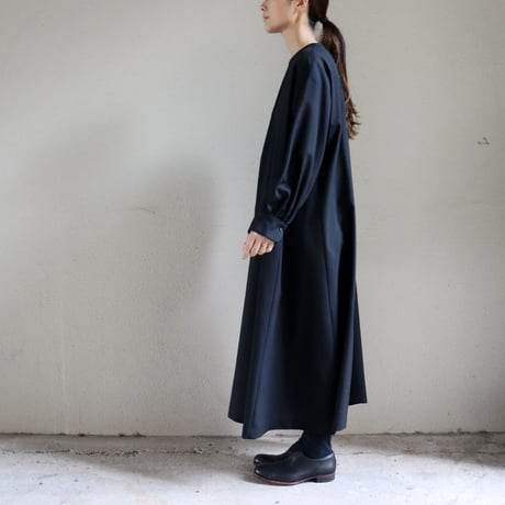**2026年度・新作到着** atelier naruse アトリエナルセ formal wide one-piece ワイドワンピース　#ブラック