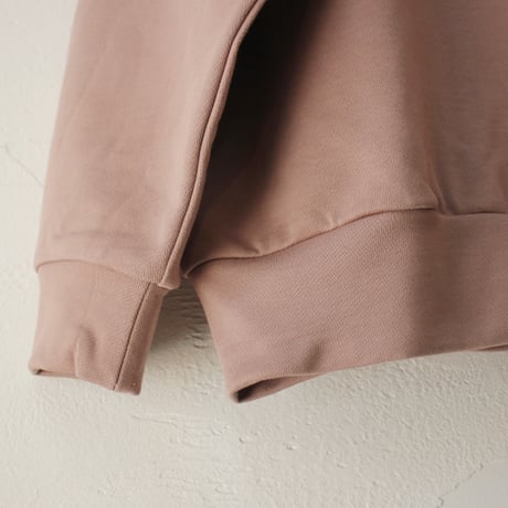 **またまた再入荷**  Linenya リネンヤ　裏毛コットンパーカー　#グレー、ピンクベージュ　【送料無料】
