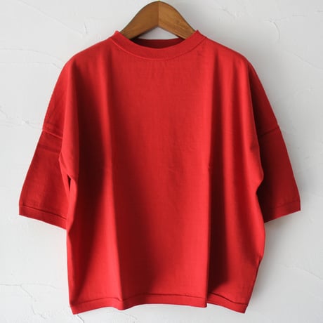 **新色追加・またまたまた再入荷** LinenYa リネンヤ as it is. コットンボートネック5分袖ニット　【送料無料】