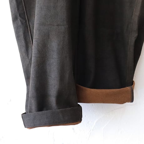 ASEEDONCLOUD アシードンクラウド　Immunity cloth Crafter jumpsuit　#dark brown 　【送料無料】