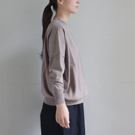 **またまたまた再入荷**LinenYa リネンヤ as it is. コットンオーバーニット　【送料無料】