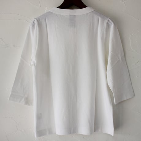 **2025秋冬分到着** homspun ホームスパン　30/1天竺7分袖Tシャツ