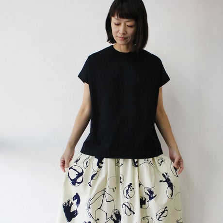 **2026夏分到着** TRAVAIL MANUEL トラバイユマニュアル　クラシック天竺フレンチTシャツ