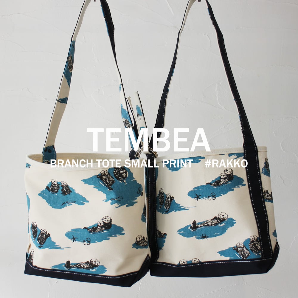 再生産分到着** TEMBEA テンベア BRANCH TOTE SMALL PRINT
