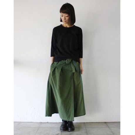 **2025秋冬分到着** homspun ホームスパン　30/1天竺7分袖Tシャツ