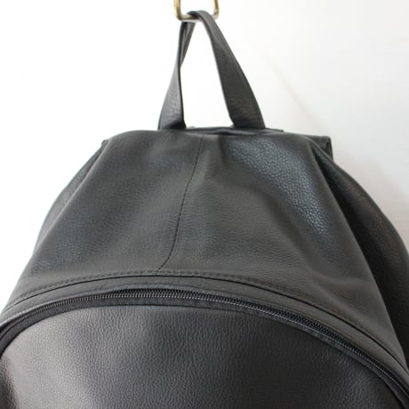 atelier naruse アトリエナルセ　レザーバックパック　 leather backpack　#ブラック　【送料無料】