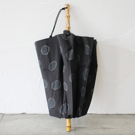 **新柄到着** ツタエノヒガサ tutaee うさぎのたすき（注染）　日傘　♯黒黒玉【送料無料】