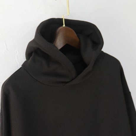 maomade マオメイド　スタンダード裏毛起毛ワイドパーカー　#ナチュラル、アッシュベージュ、マットブラック