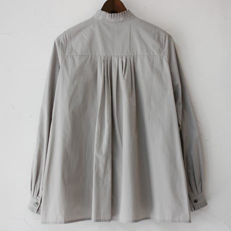 **再入荷** amne アンヌ　BROAD frilled blouse ブロードフリルブラウス【送料無料】