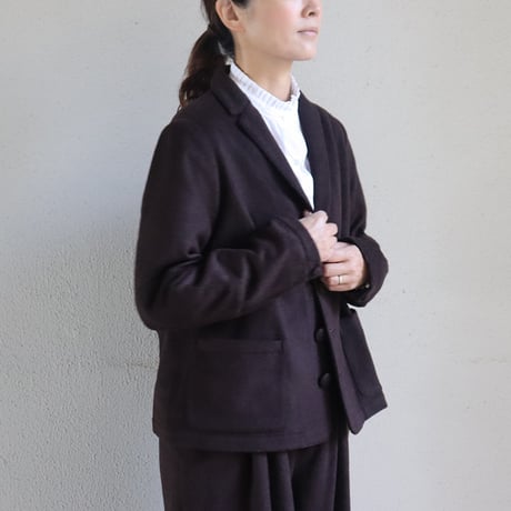 SUSURI ススリ　ペイジージャケット　#brown　【送料無料】