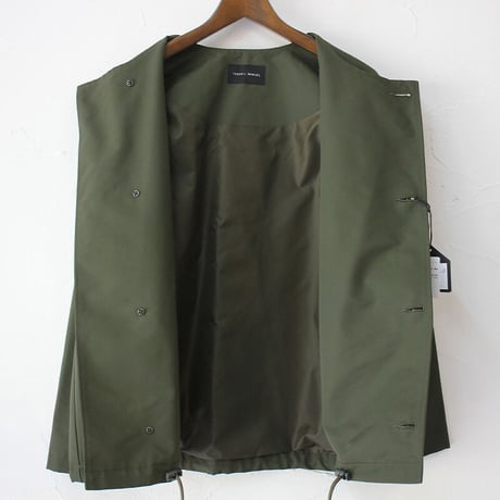TRAVAIL MANUEL トラバイユマニュアル　コーデュラ60/40クロスボタンブルゾン　#ブラック、オリーブ　【送料無料】