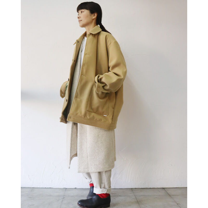 amne アンヌ MELTON harrington coat メルトンハリントンコート #ベ