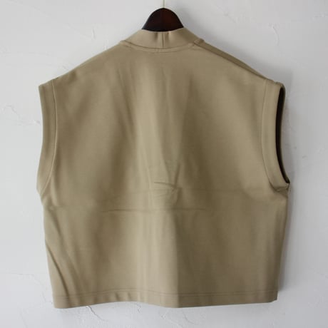 ARTE POVERA アルテポーヴェラ　ポンチ裏起毛フレンチカーデ　#ベージュ
