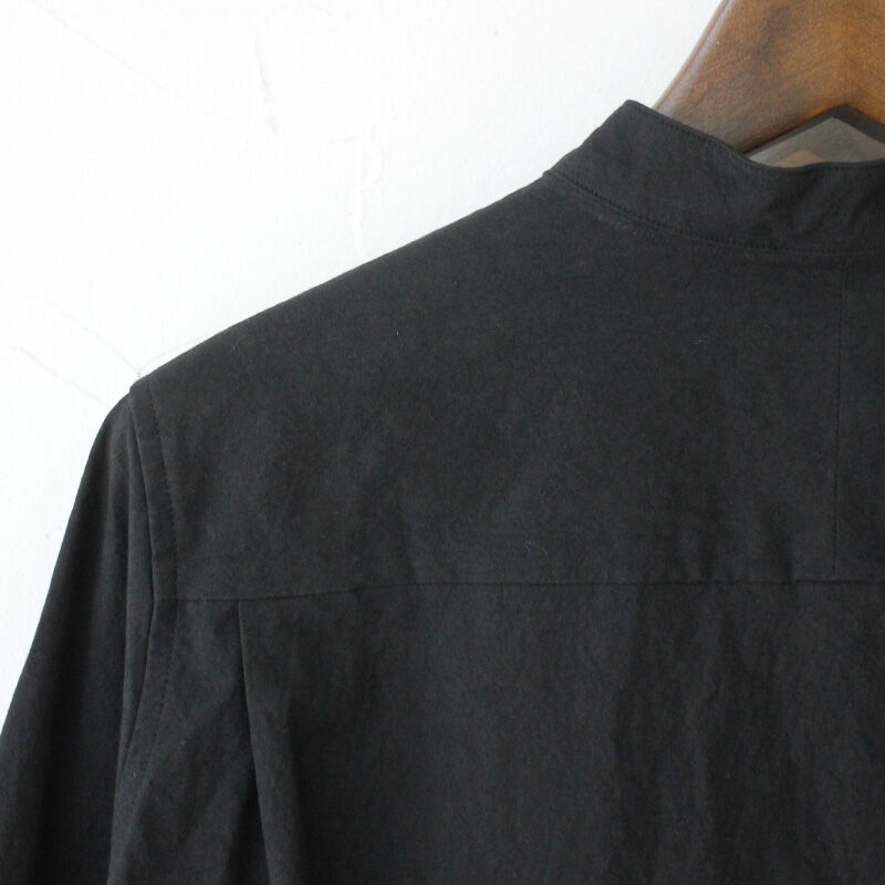 再入荷** atelier naruse アトリエナルセ コットンバンドカラーシャツ