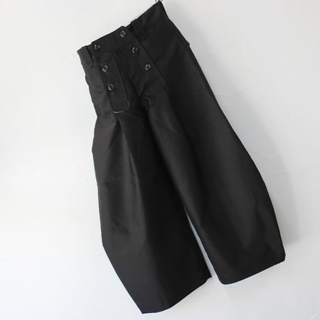 ASEEDONCLOUD アシードンクラウド　Fieldstone moleskin Forest carpenter’s trousers #ブラック　【送料無料】