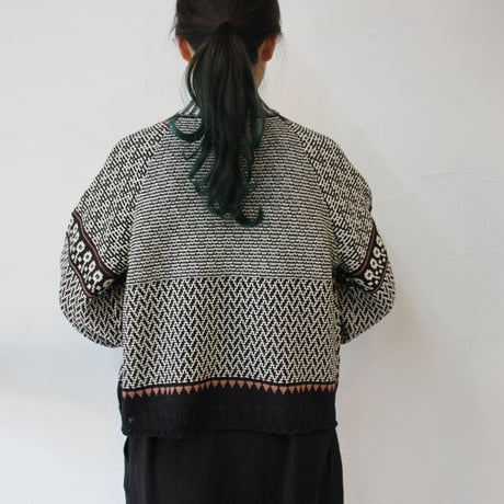 ASEEDONCLOUD アシードンクラウド　Kigansai Knit Blouse #black 【送料無料】