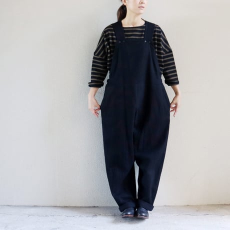 atelier naruse アトリエナルセ cotton wool overalls-pants コットンウールオーバーオール