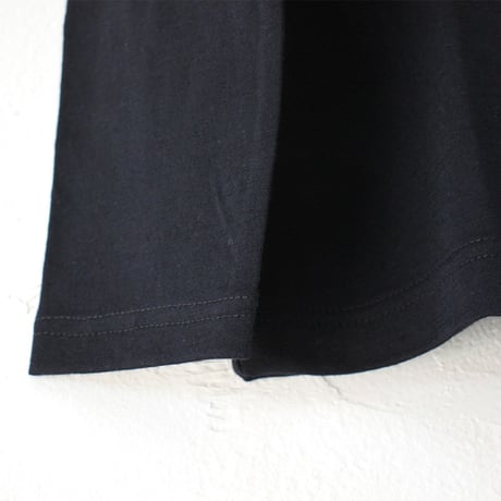 **再入荷**LinenYa リネンヤ　ウールタートルニット　#ネイビーブルー、ブルー
