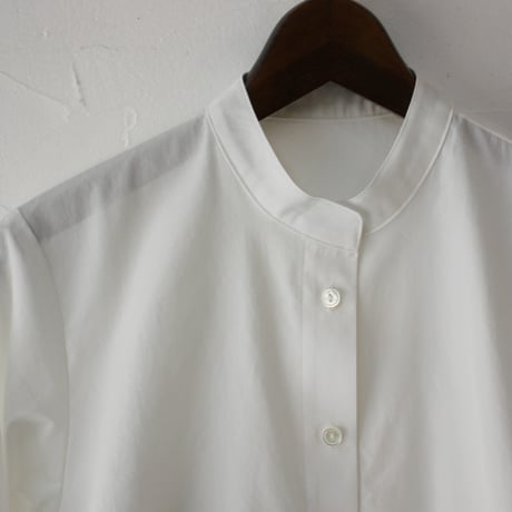 **再入荷** LinenYa リネンヤ　スタンダードブラウス　#ネイビー、ホワイト