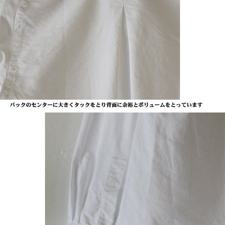 **S u K i M a -スキマ-別注・再入荷**LASSO ラッソ　スキマのラウンドカラーブラウス　♯ホワイト　【送料無料】