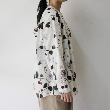 ASEEDONCLOUD アシードンクラウド　Tree worship print Jyunreika shirts #オフホワイト