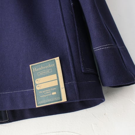 ASEEDONCLOUD アシードンクラウド　Melton denim HandWerker meeting jacket メルトンデニムHWミーティングジャケット