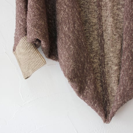 atelier naruse アトリエナルセ cotton double stranded margaret knit bolero コットンダブルストランダットニットボレロ