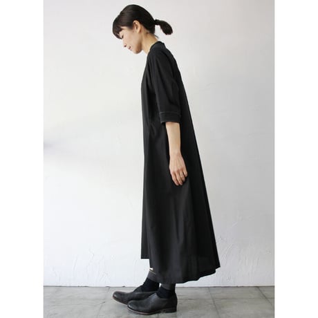SUSURI ススリ　ポートタックドレス　#black 【送料無料】