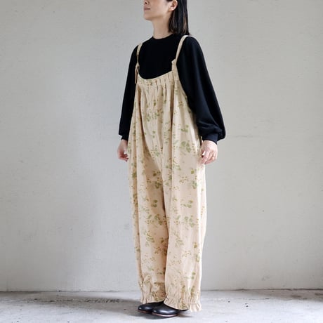 SUSURI ススリ　ゼイニィサロペット　#beige  【送料無料】