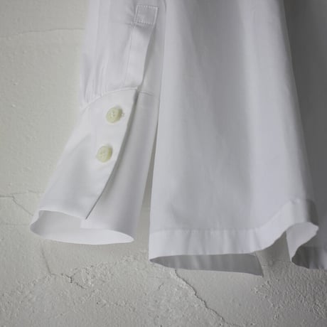 atelier naruse アトリエナルセ　コットン ~トーマスメイソン~ バンドカラーシャツ｜cotton ~THOMAS MASON~ band-collar shirt