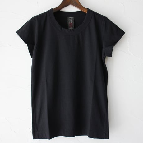 **2025春夏分到着**homspun ホームスパン　30/1天竺フレンチTシャツ　#サラシ、サックス、ダークグリーン、ブラック