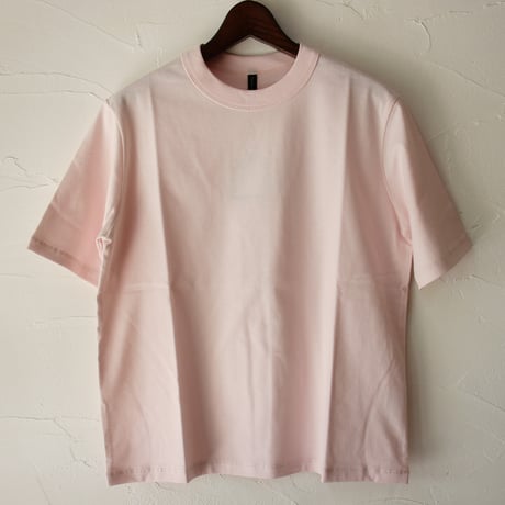 TRAVAIL MANUEL トラバイユマニュアル　クラシック天竺ノームTシャツ　#ホワイト、ブラック、マスタード、ネイビー、モカ、ピンク