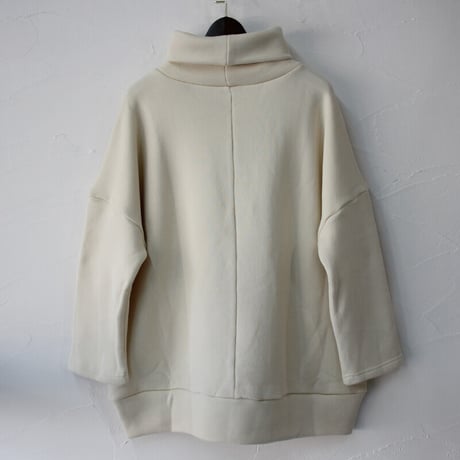 **再入荷** Linenya リネンヤ　ボリュームネックプルオーバー　#アイボリー　【送料無料】