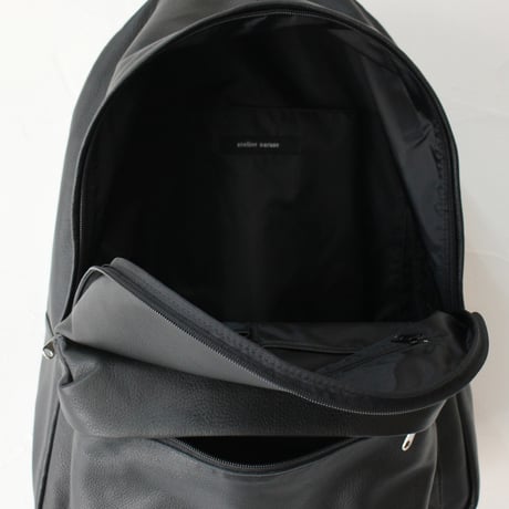 atelier naruse アトリエナルセ　レザーバックパック　 leather backpack　#ブラック　【送料無料】