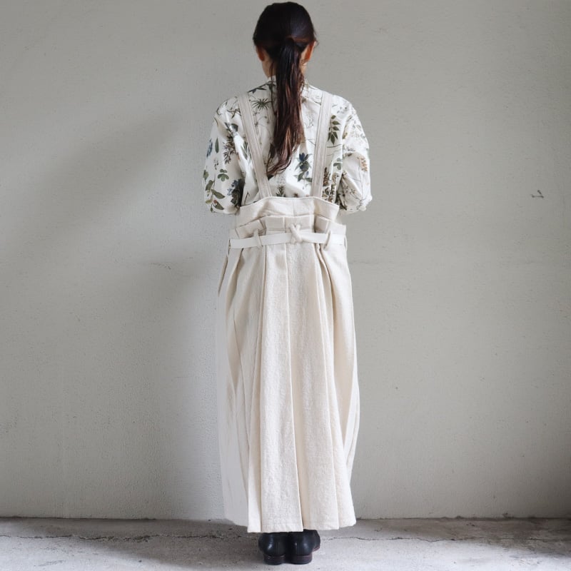ASEEDONCLOUD アシードンクラウド Foggy wool Sankayo apron