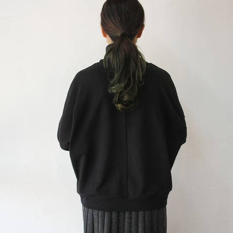**またまた再入荷** LinenYa リネンヤ　コットンハイネックプルオーバー　#ネイビー、ブラック　【送料無料】